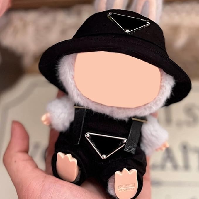 17cm Clothes Set(NO Doll), Hat & Overalls