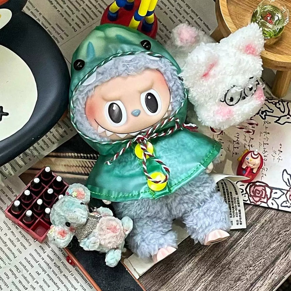 The Monsters Labubu Cloth DripDrop Critter Raincoat