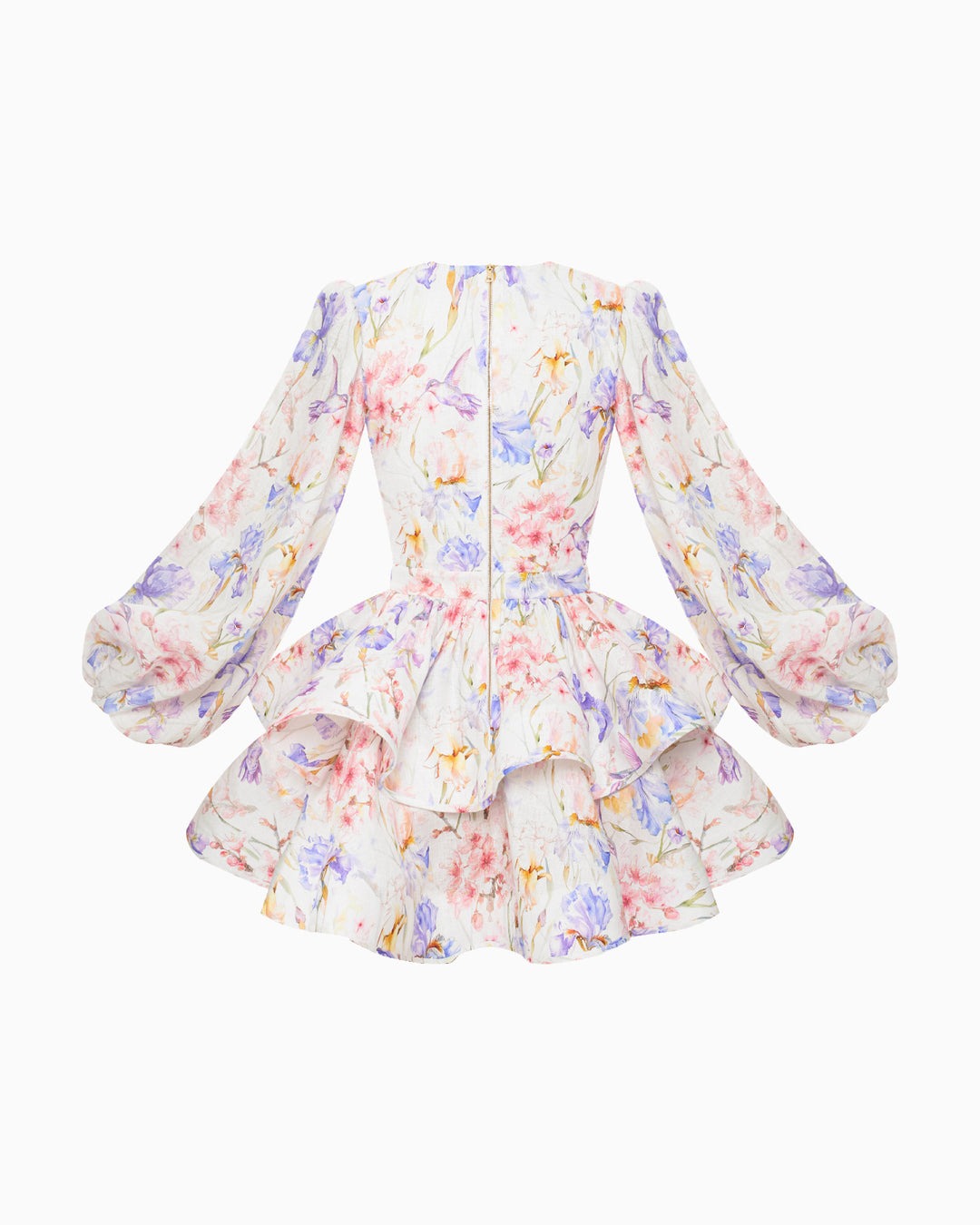 Dual Voluminous Mini Dress