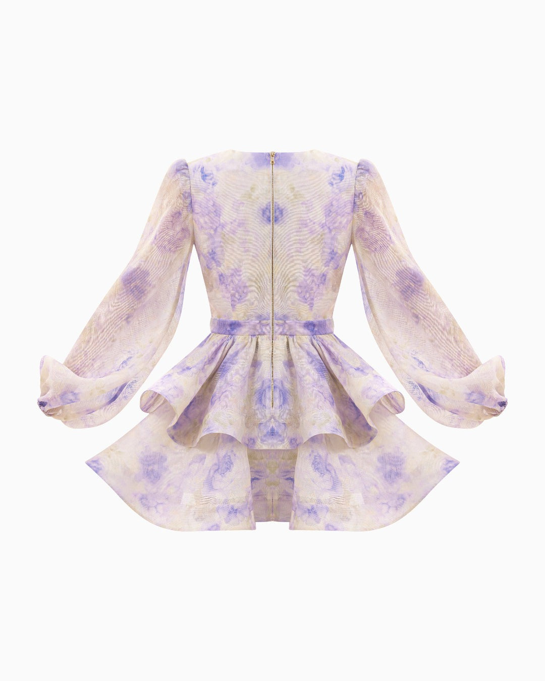Dual Voluminous Mini Dress
