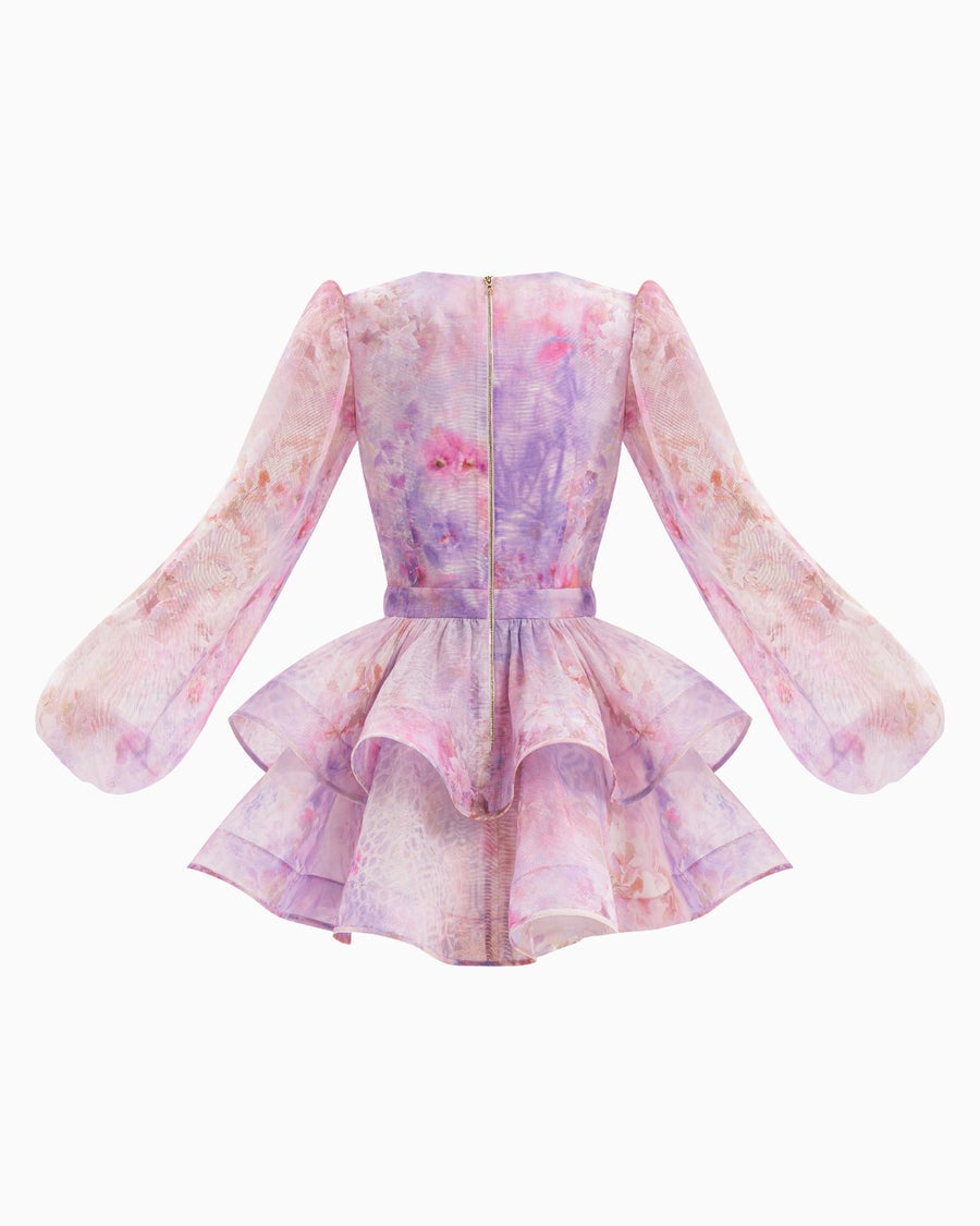 Dual Voluminous Mini Dress