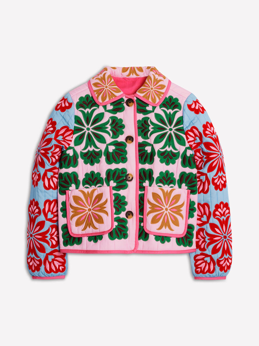 Patchwork Embroidered Jacket