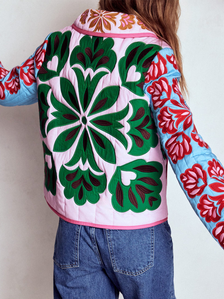 Patchwork Embroidered Jacket