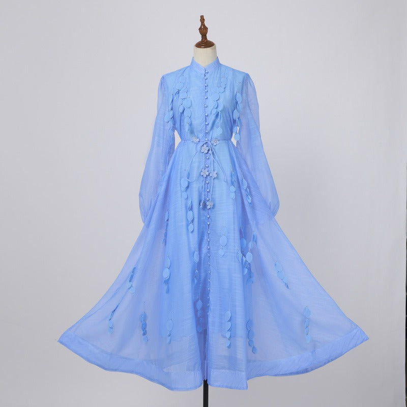 Three Colors Designer Dress