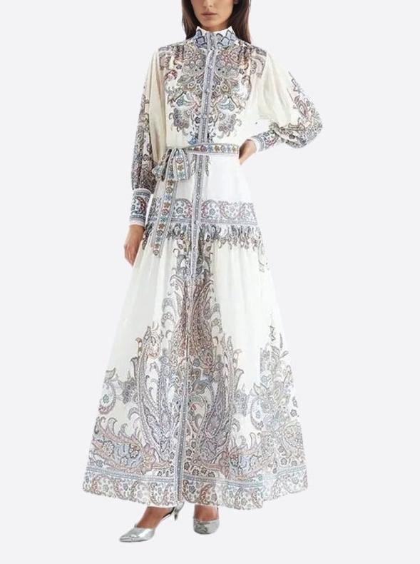 Floral Print Maxi Dress