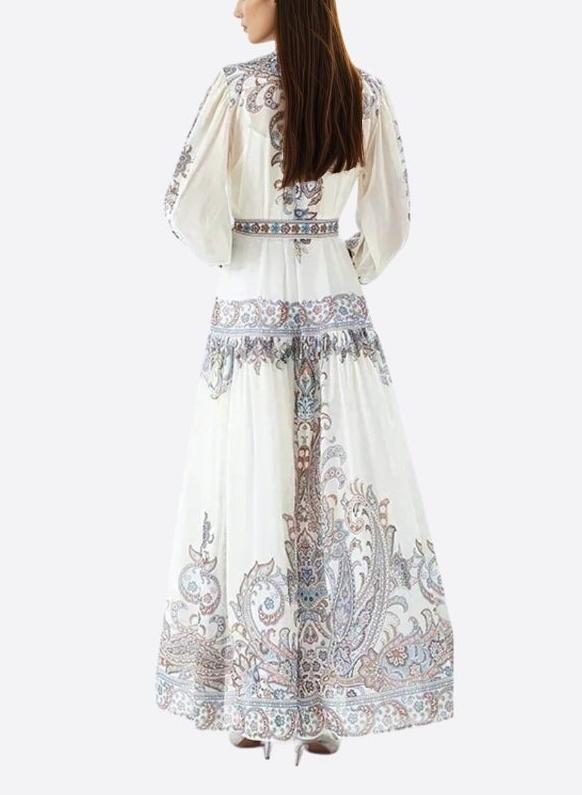 Floral Print Maxi Dress
