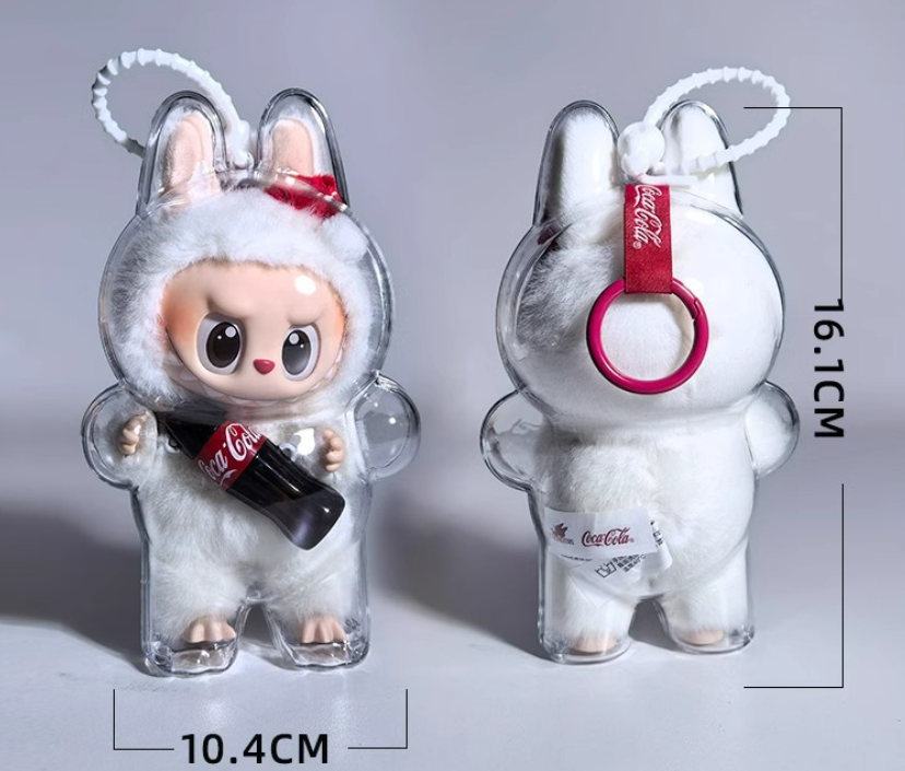 LABUBU Protective Case for Exciting Macaron Standing&Sitting Figure(NO Doll)