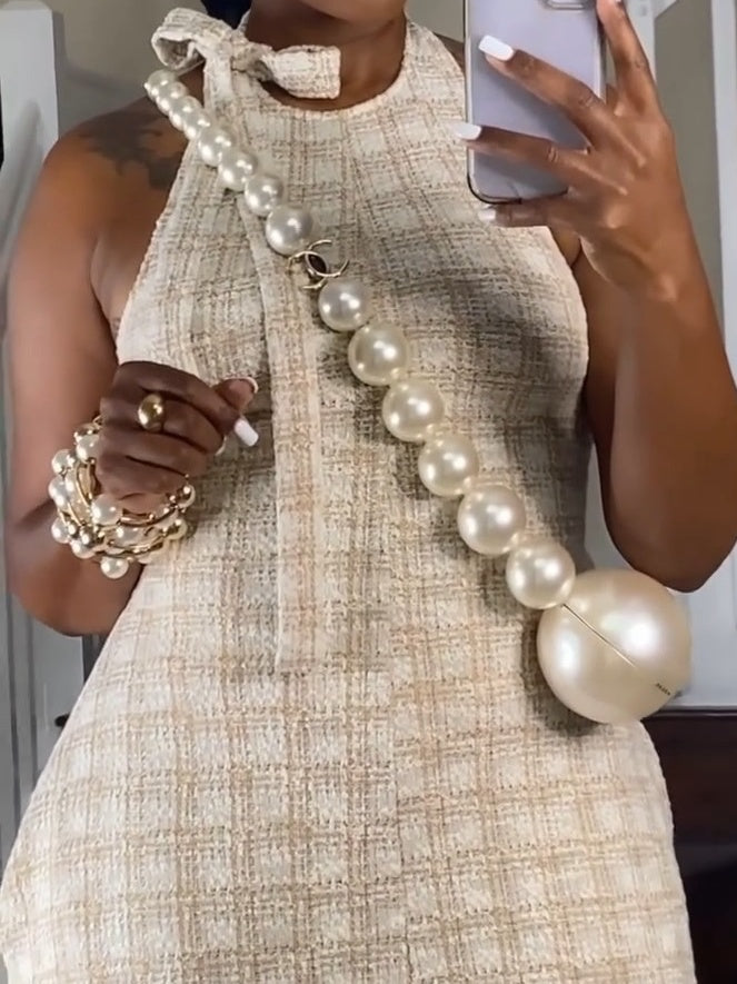 Pearl Necklace Bag