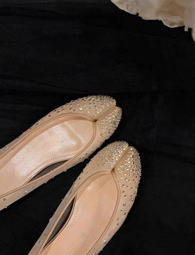 Beaded Tabi Shoes
