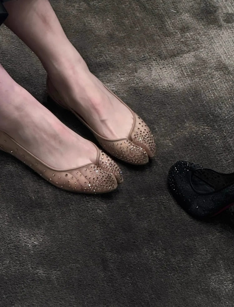 Beaded Tabi Shoes