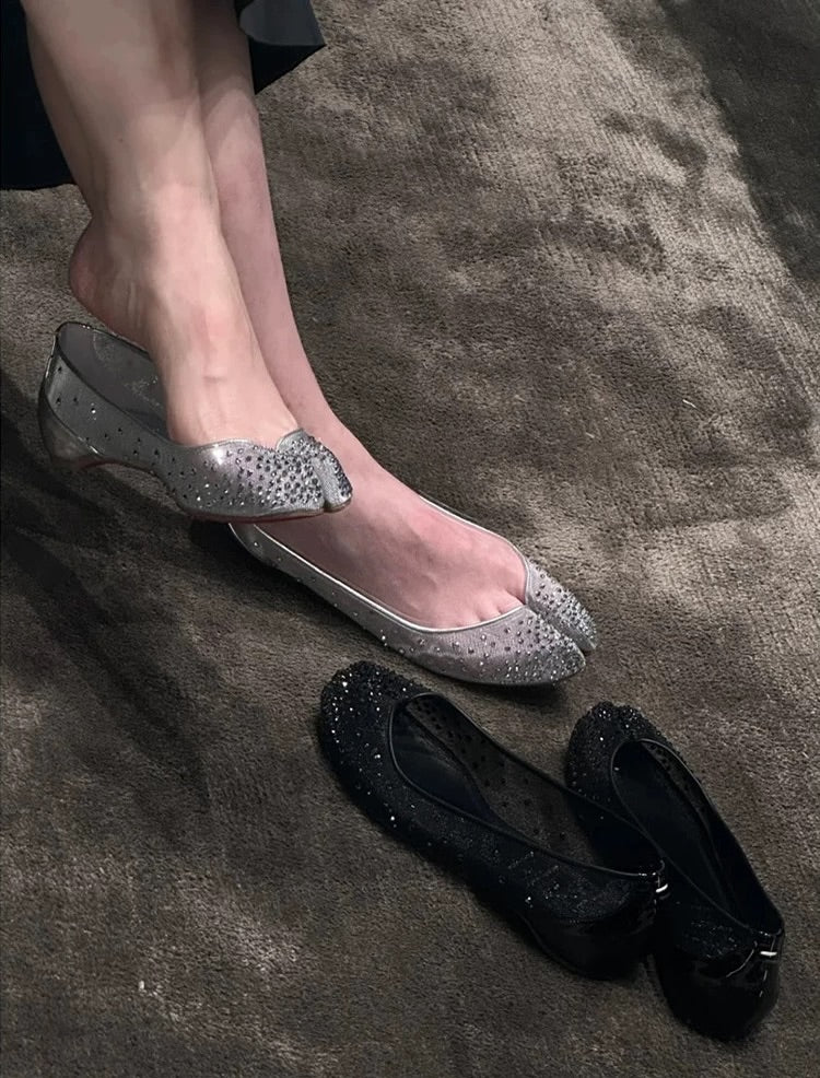 Beaded Tabi Shoes