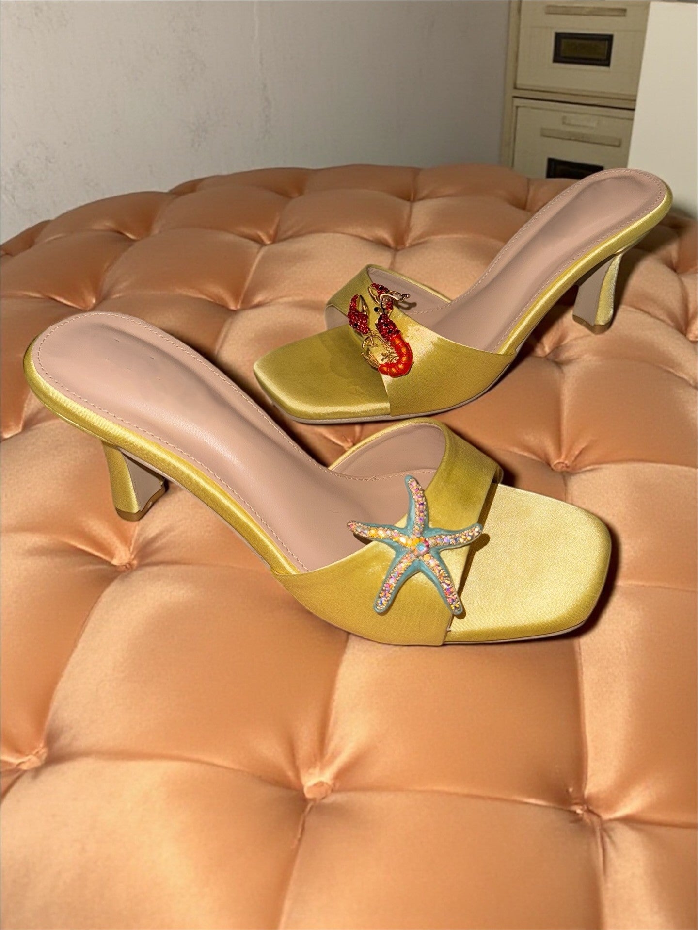 Seashell High Heels