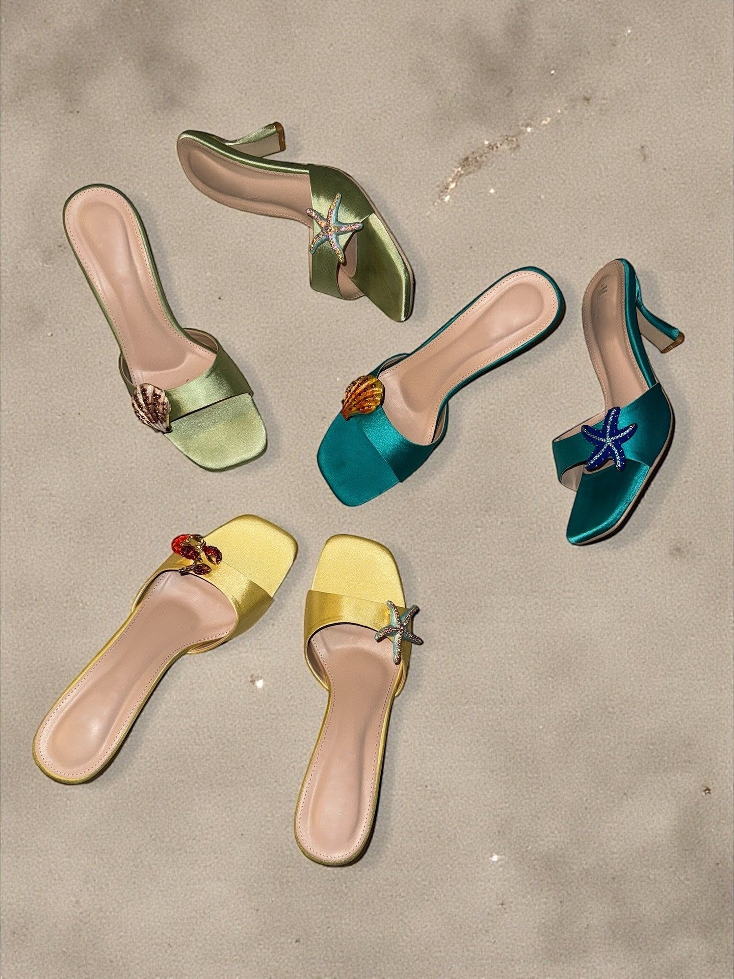 Seashell High Heels