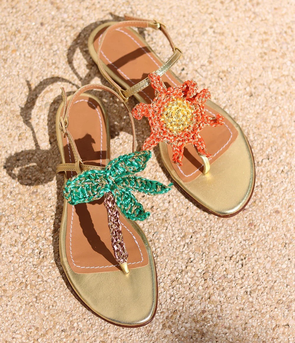 Handcrafted Flat Sandals