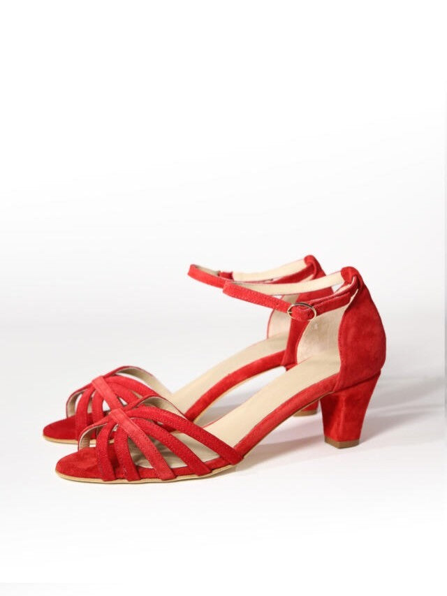 Suede Rainbow Sandal
