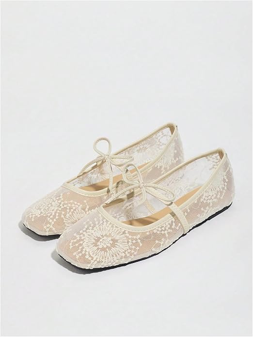Lace Ballet Flats