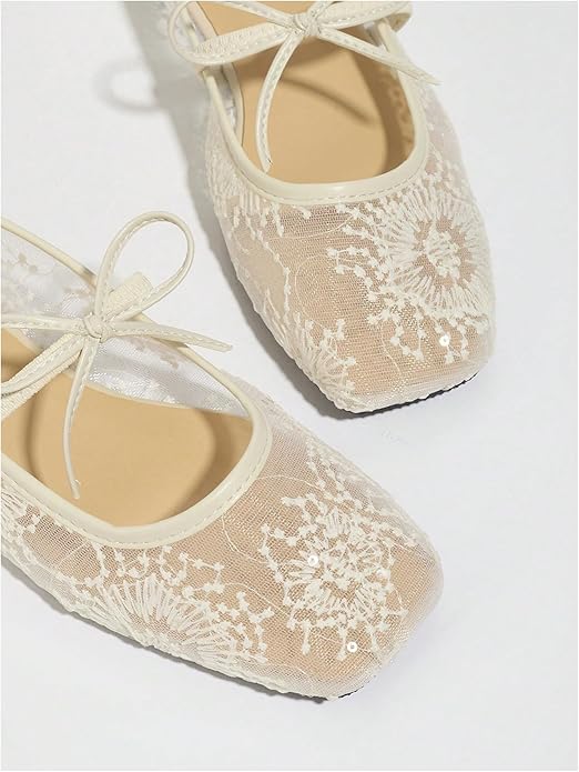 Lace Ballet Flats