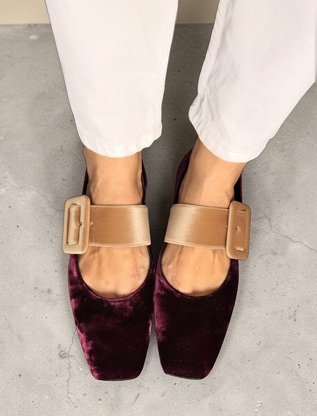 Buckle Ballet Flats