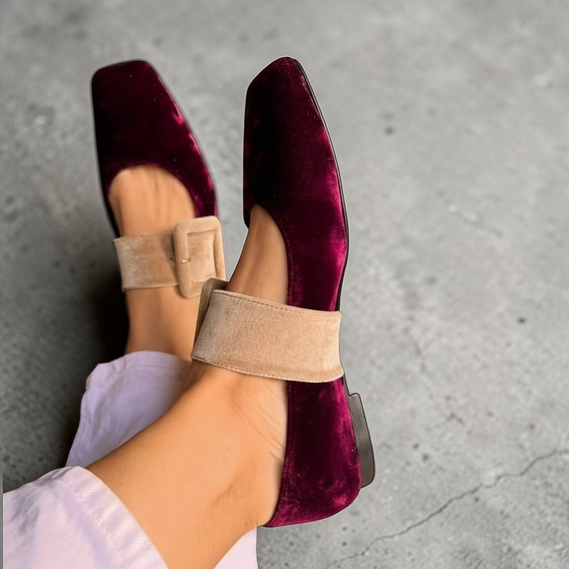 Buckle Ballet Flats