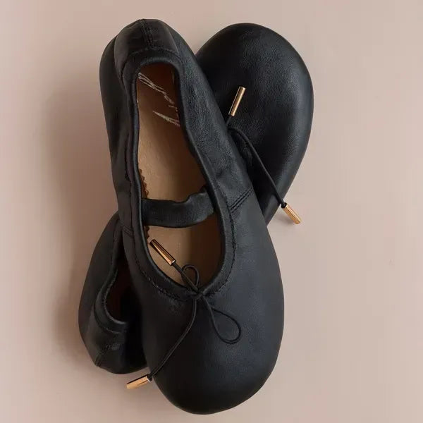 Ballet Shoes Wtih a Bow