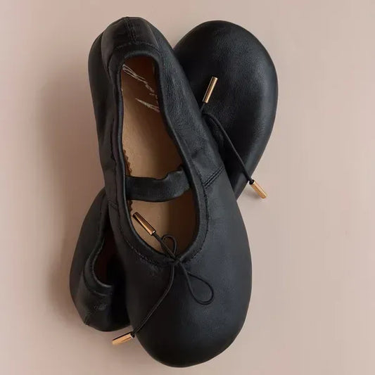 Ballet Shoes Wtih a Bow