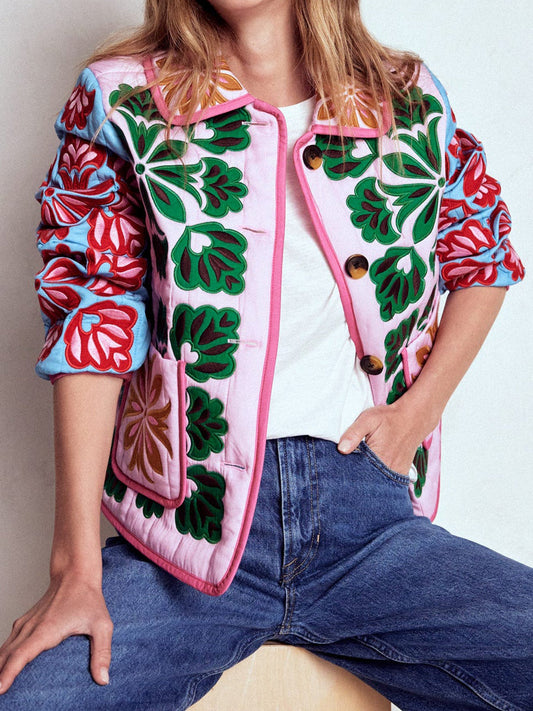 Patchwork Embroidered Jacket