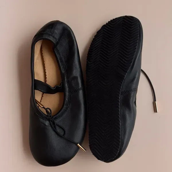 Ballet Shoes Wtih a Bow