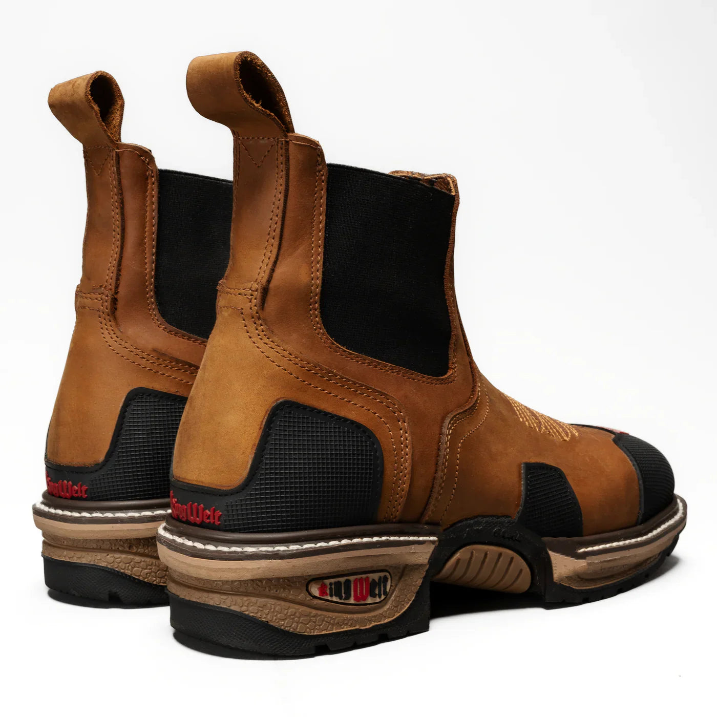 Men's Western Work Boot with Protection