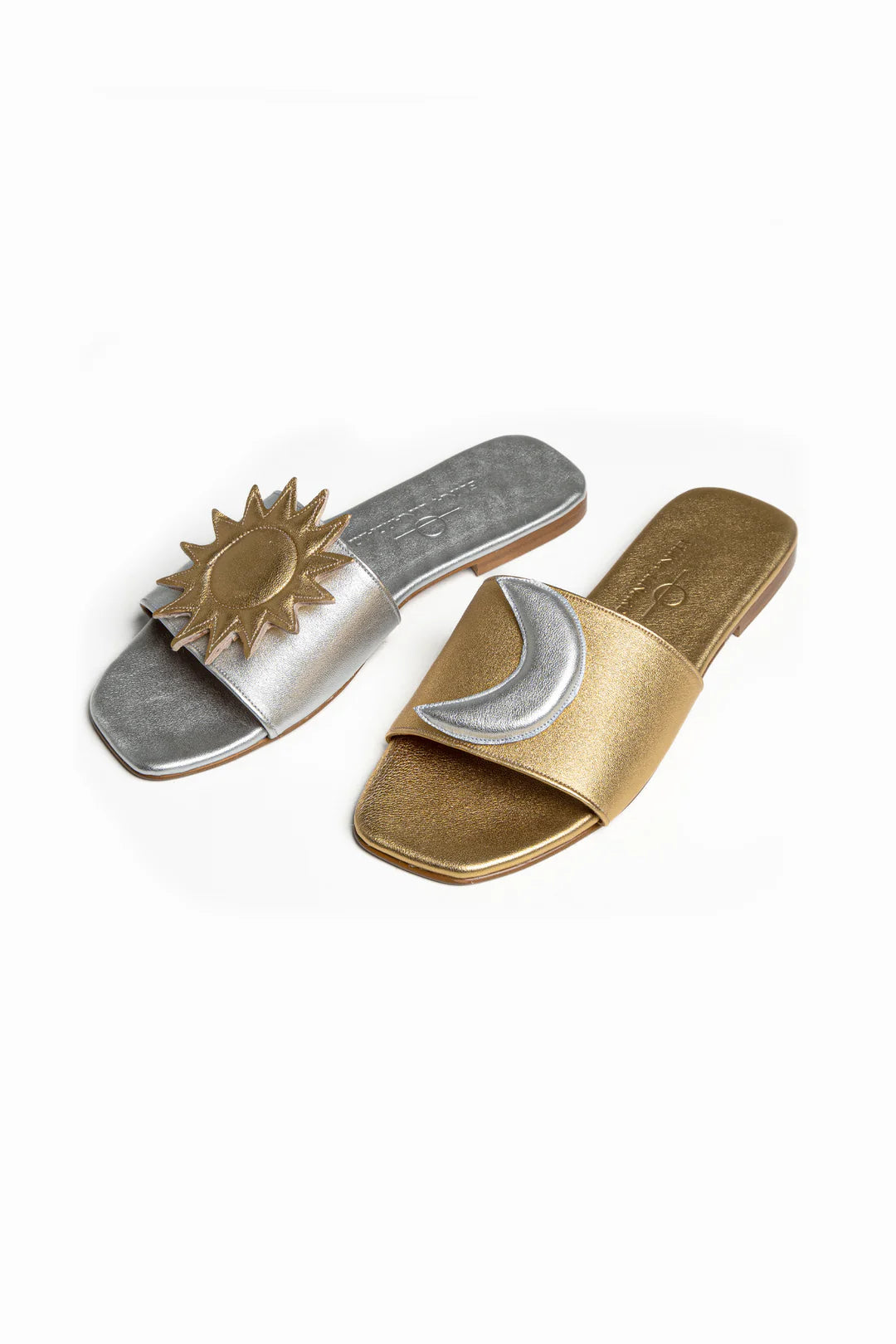 Sun and Crescent Moon Heel