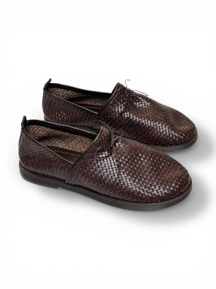 Brown leather Loafers