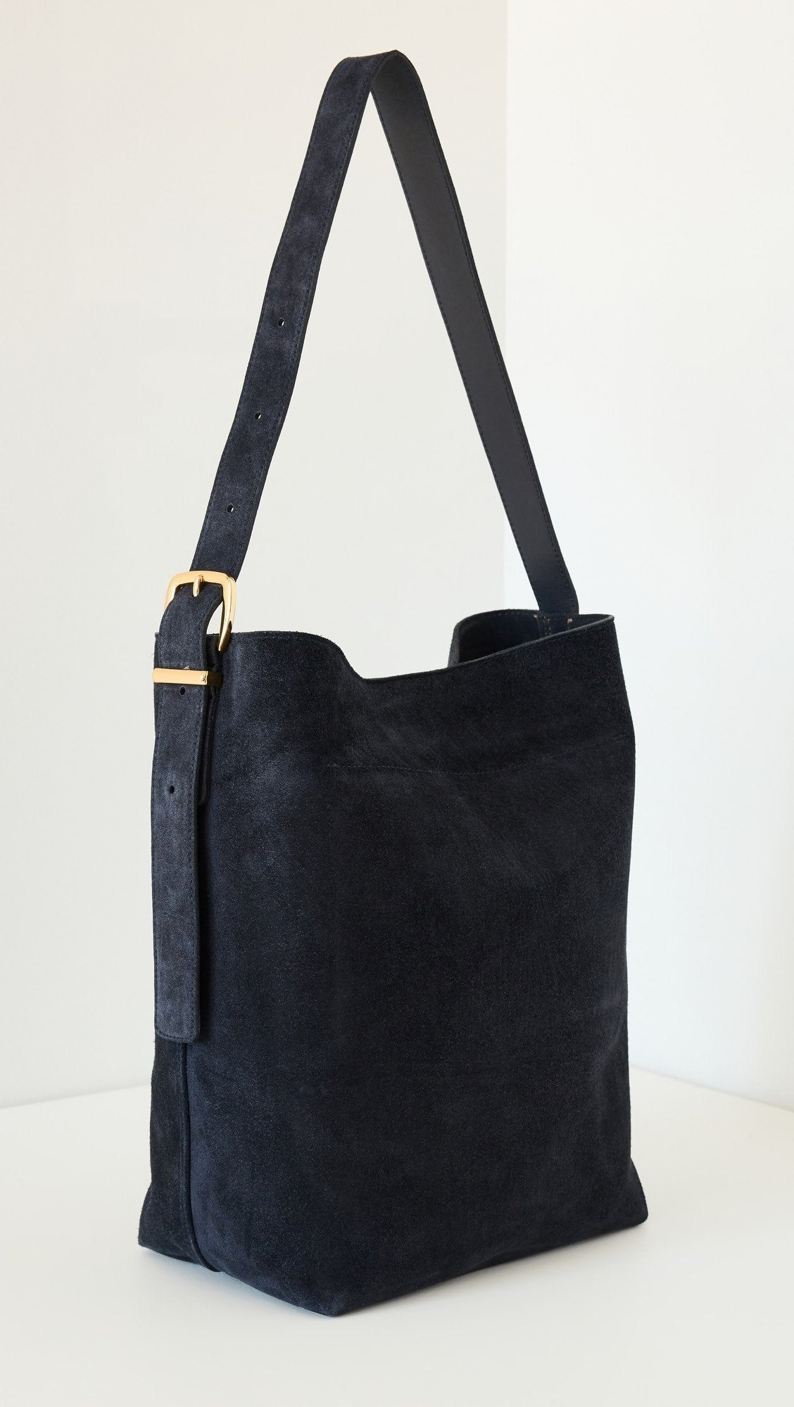 Suede Essentials Bucket Tote