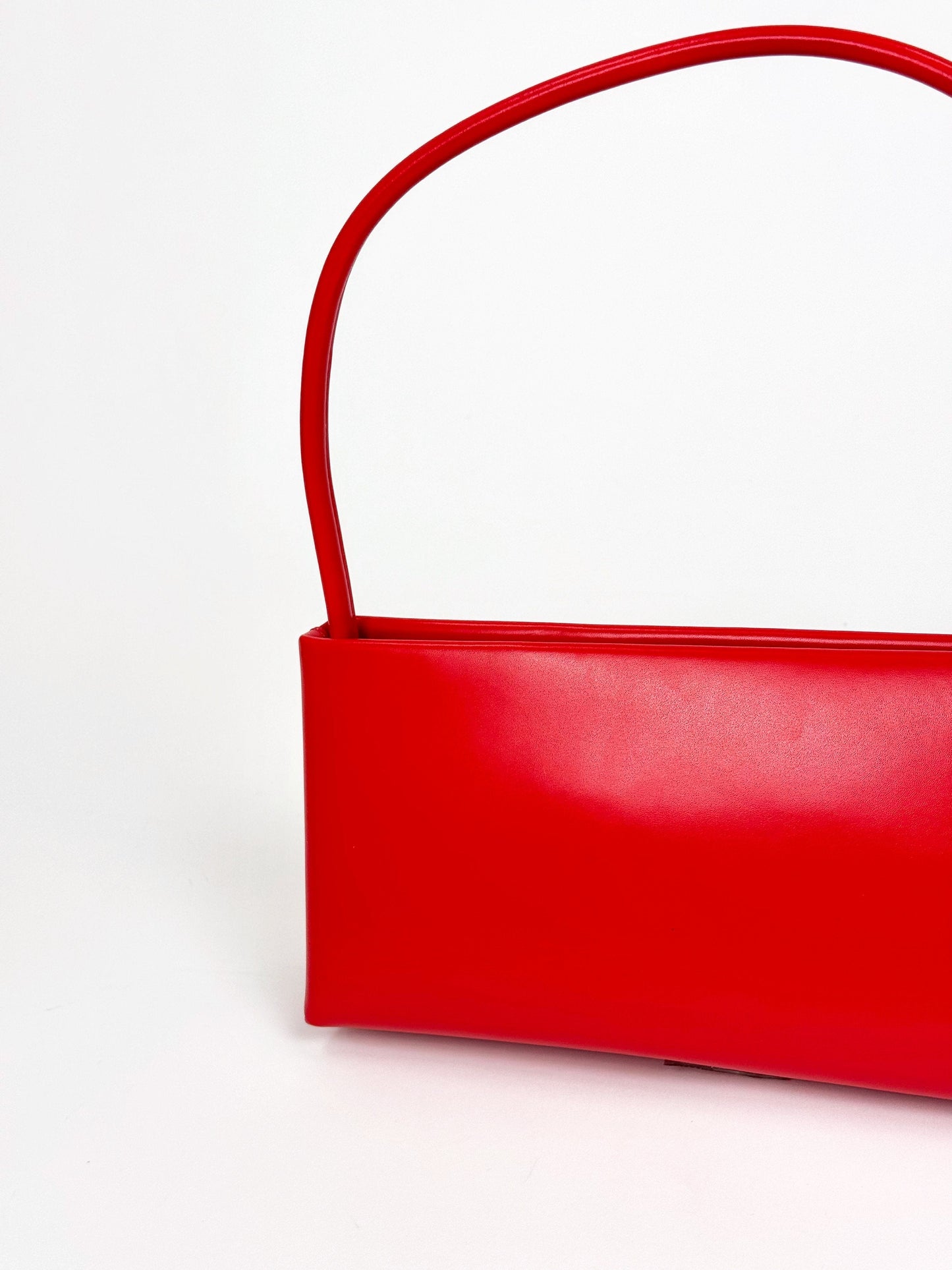 The Classic Scarlet Handbag