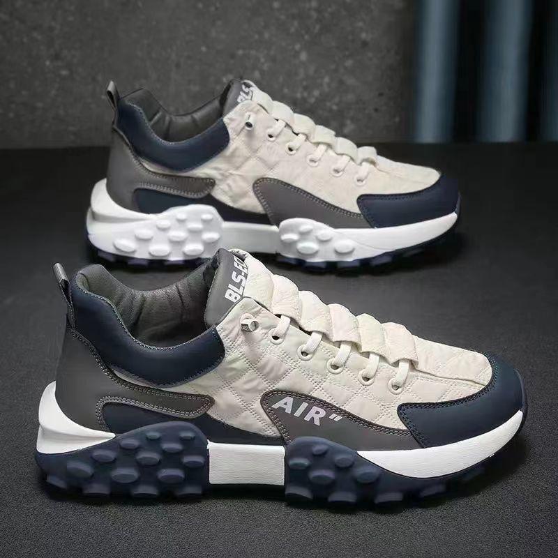 Fashion Breathable Soft Sole Colorblocking Thick Sneakers