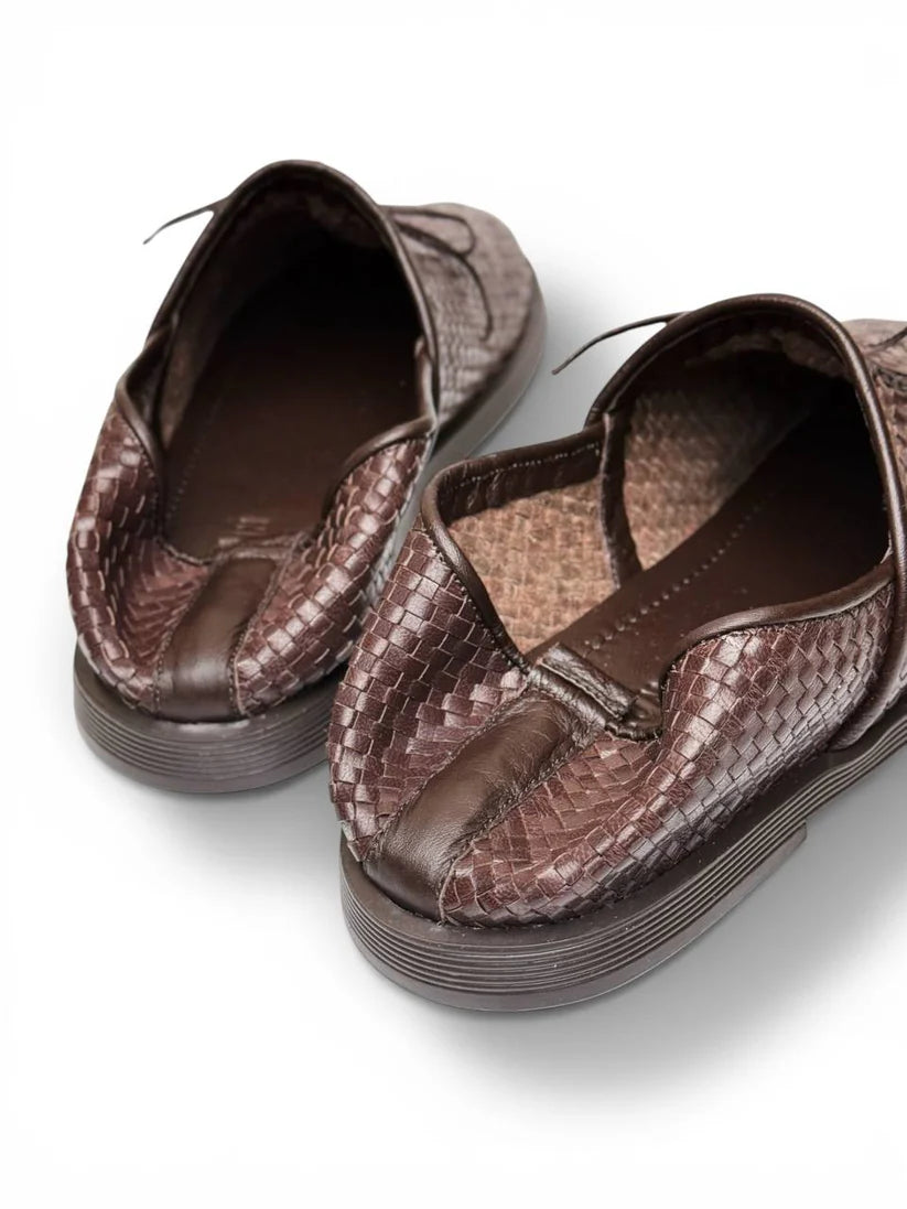 Brown leather Loafers