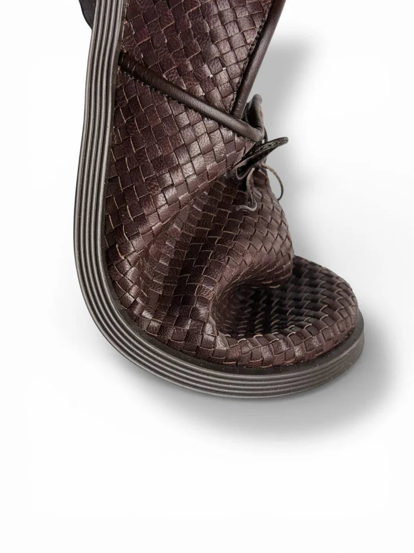 Brown leather Loafers